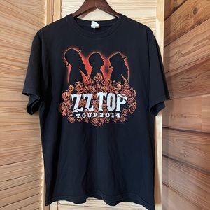 📦 SHIPS FREE! 2014 ZZ Top Tour T-Shirt